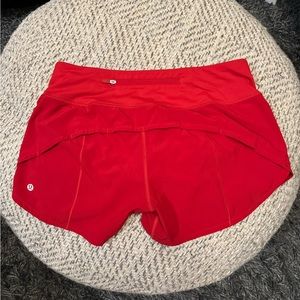 Cherry Red Lululemon Shorts - 8T Baywatch Vibes